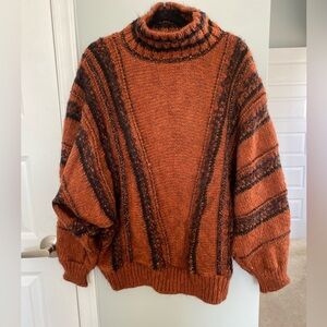 Topshop orange sweater